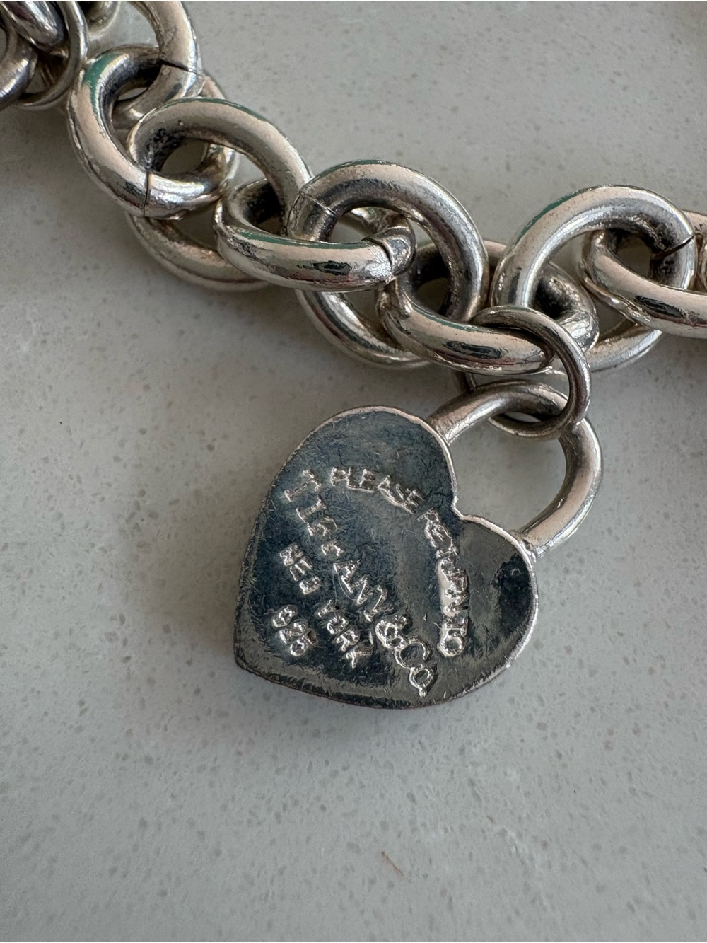 Vintage Tiffany & Co. Sterling Silver Charm Bracelet - Picture 2 of 7